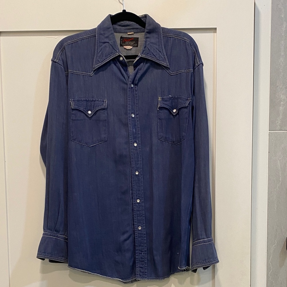 Champion Blue Cotton Shirt